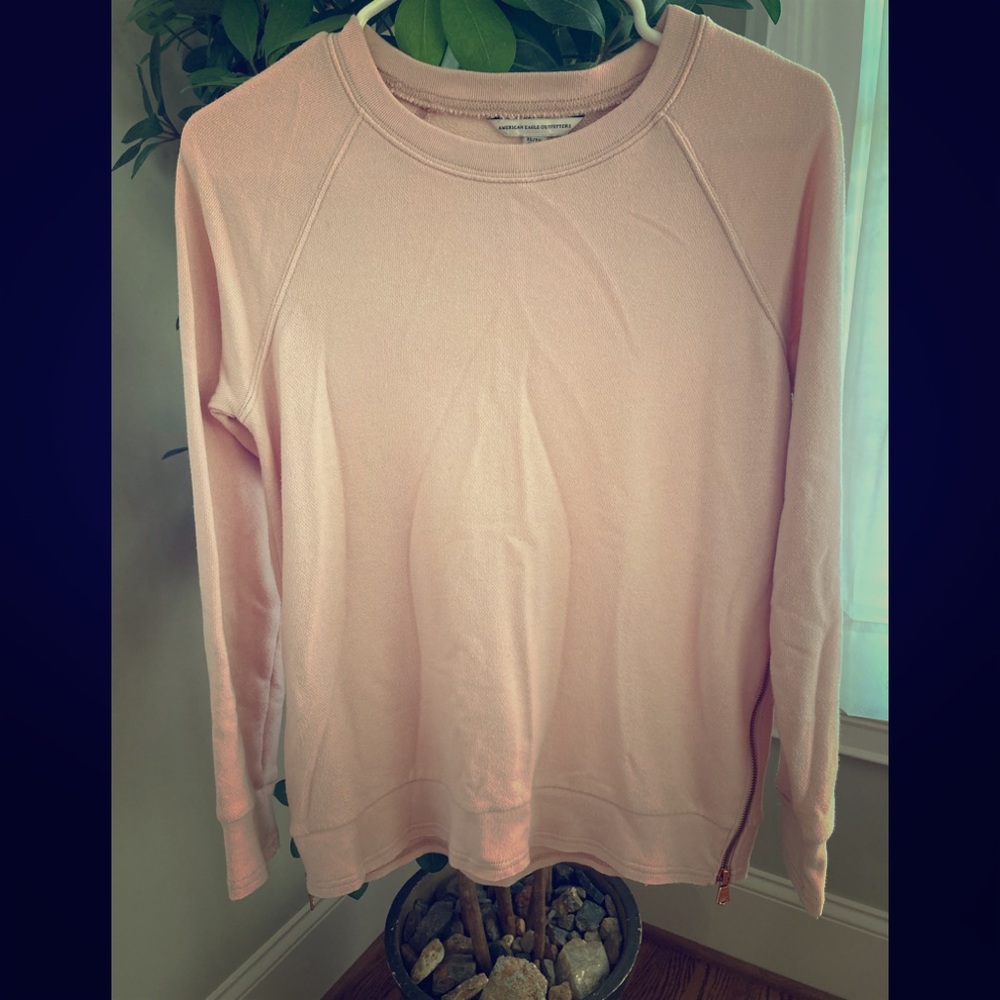 American Eagle Side Zipper Sweatshirt